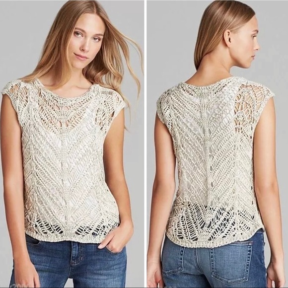 Eileen Fisher Tops - *EILEEN FISHER* Brushstroke Bateau Neck Top